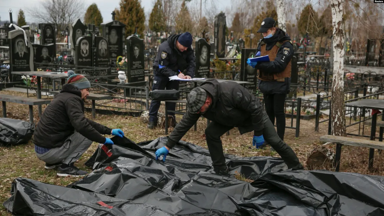Жители Бучи рассказали об убийстве двух мужчин пьяным военным