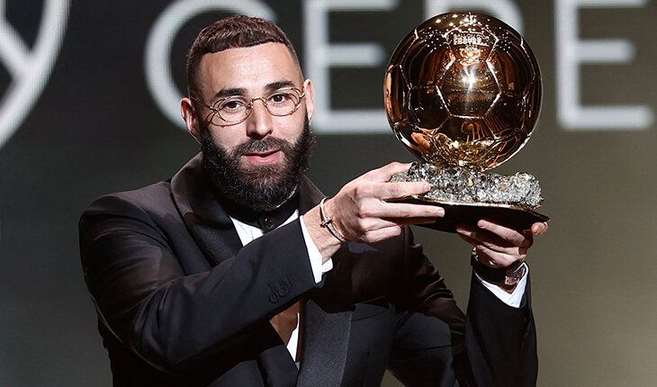 Карим Бензема стал обладателем "Золотого мяча"