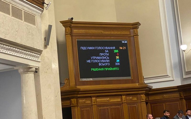 Верховная Рада приняла бюджет Украины на 2023 год с дефицитом 20%