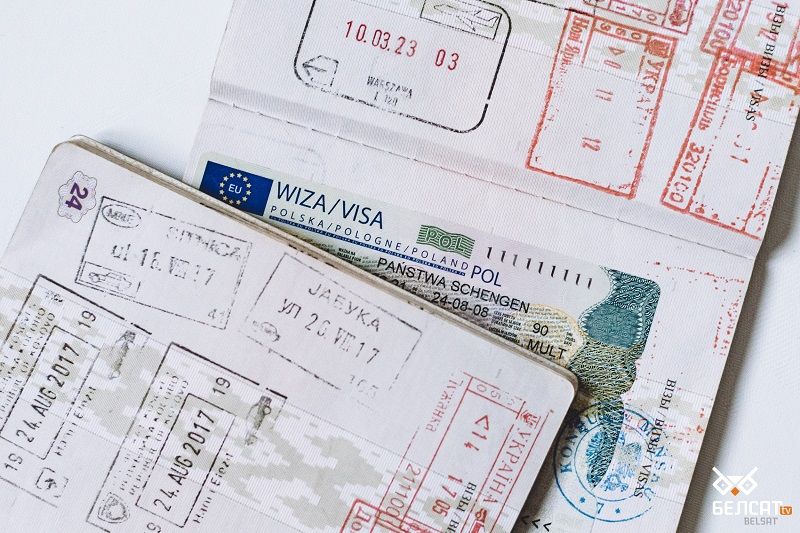 Более 300 беларусам Польша отказала в гуманитарной визе