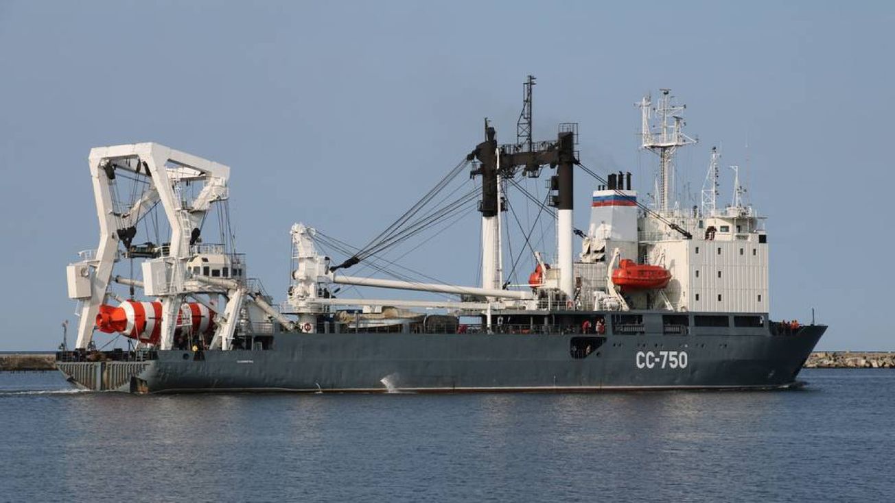 На месте взрыва "Северного потока" находилось российское спецсудно - Минобороны Дании