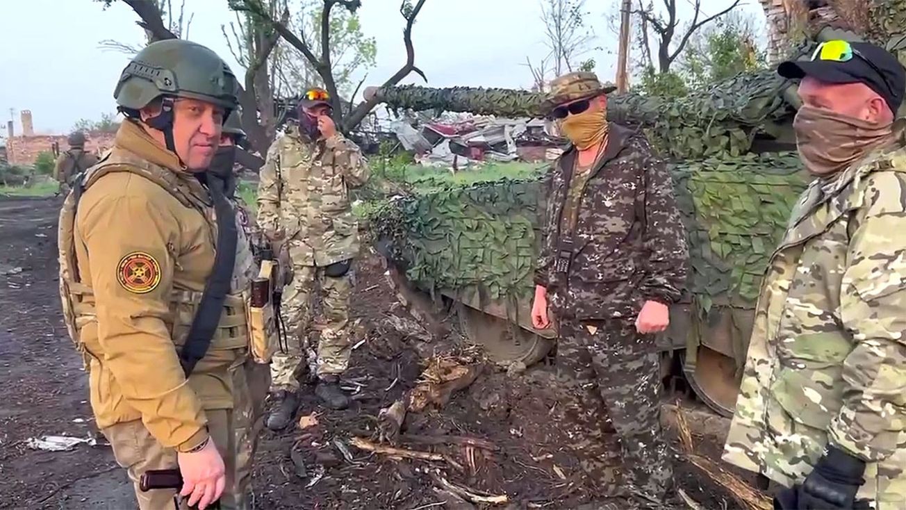 ЧВК "Вагнер" уходит из Бахмута - Пригожин