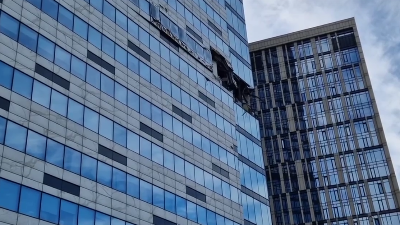 Украинские беспилотники ударили по "Москва-Сити"