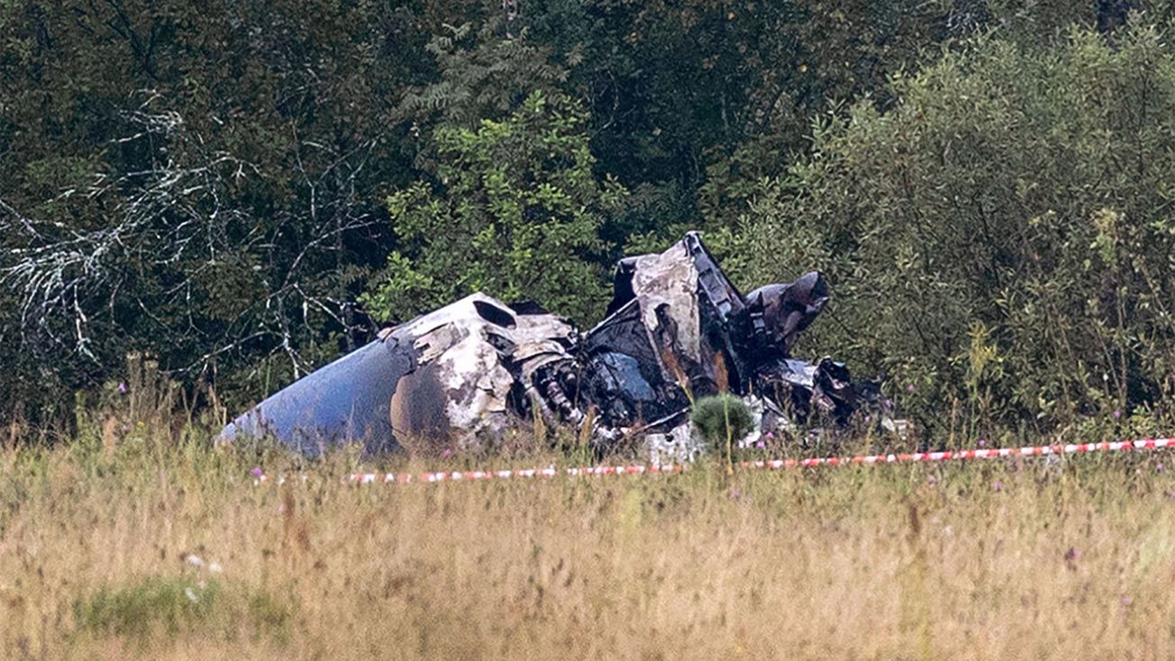 Россия отказалась от расследования крушения самолета Пригожина по международным правилам
