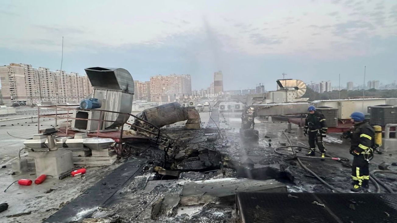 Российские войска атаковали Киев ракетами и беспилотниками