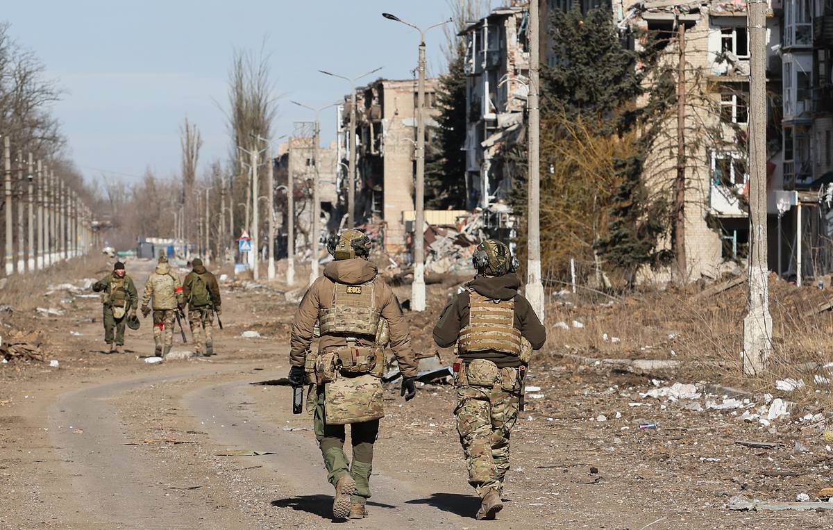 Под Авдеевкой линия обороны Украины смещается на запад - Bild