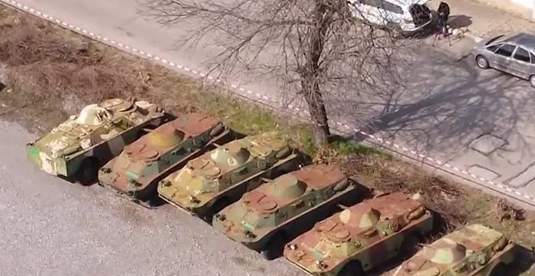 Болгария начала поставку в Украину своих БТР