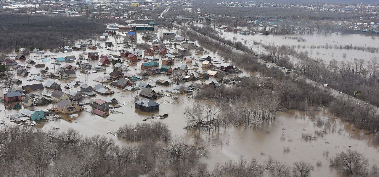 В Оренбургской области повсеместно наблюдается снижение уровня воды - МЧС России