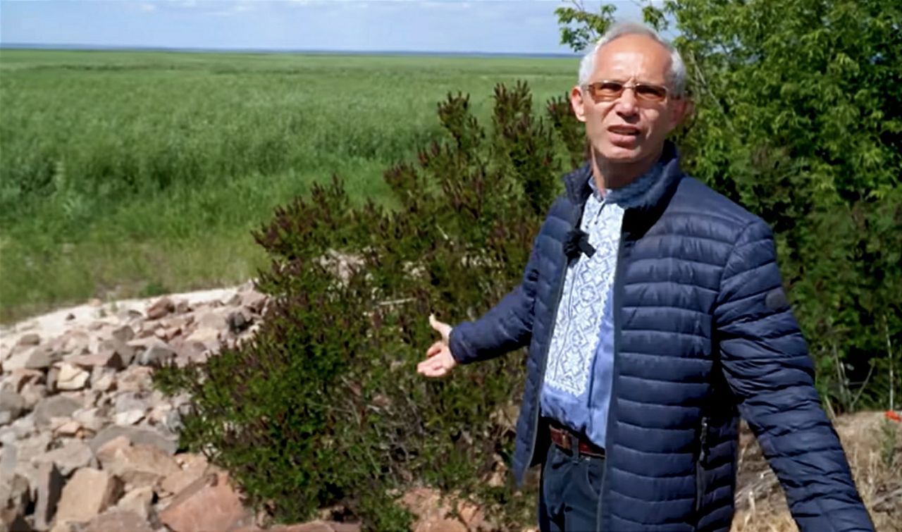 Каховская ГЭС после подрыва плотины полностью покрылась лесом