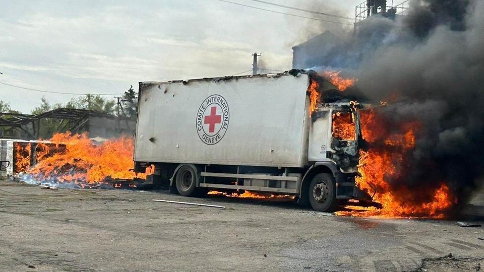 Офис Красного Креста в Днепре приостановил работу после удара РФ по миссии в Донецкой области