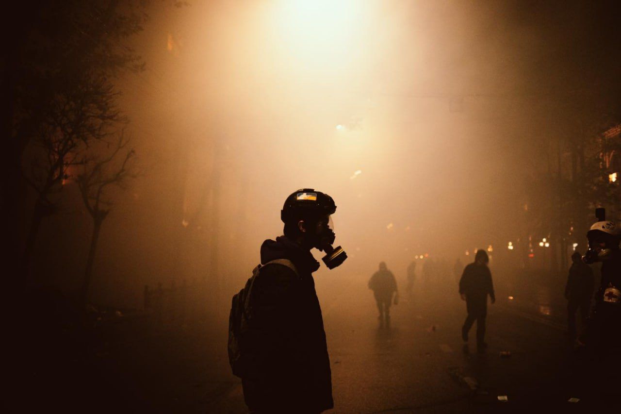 На новой акции протеста в Тбилиси задержаны почти 50 участников